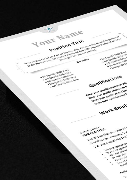 resume template 2