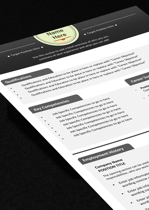 resume template 2