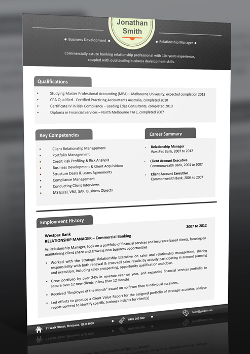 resume template 4
