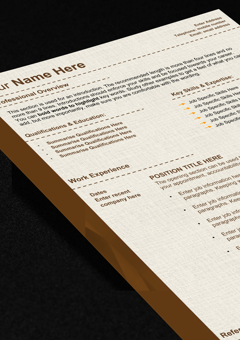 resume template 2
