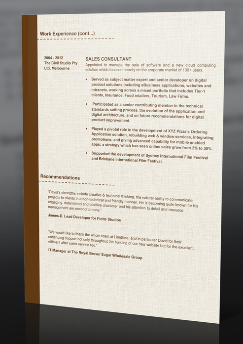 resume template 5